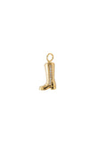 Halskette - Charm - Stiefel - Gold