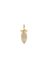 Halskette - Charm - Karotte - Gold