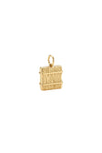 Halskette - Charm - Heu - Gold