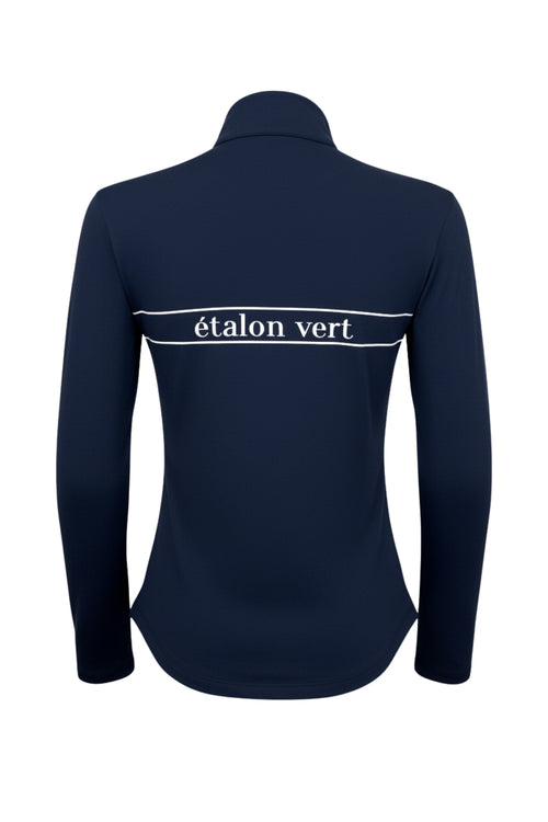 Zip Pullover - Etalon Equestrian - Navy