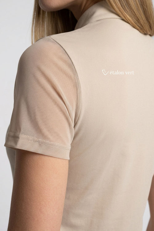 Star Gold Kurzarm Mesh - Beige