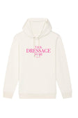 Oversize Fit Hoodie - Talk Dressage to me - OFF White
