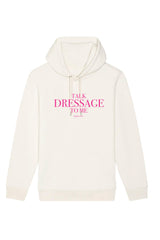 Oversize Fit Hoodie - Talk Dressage to me - OFF White