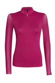 Contendro 2.0 Funktionsshirt Langarm - Mesh - Very Berry