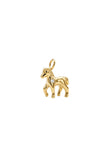 Halskette - Charm - Fohlen - Gold