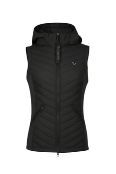 Quilted vest Cassini 2.0 Young Riders - Black