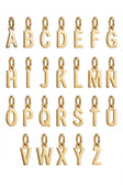 Charm - Letters - Gold