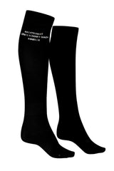 Reitsocken Iconic - Black - Rechts dreht.  Links schenkt nach. Marsch.