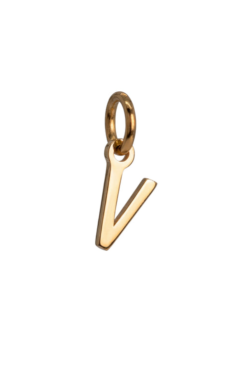 Charm - Buchstaben - Gold