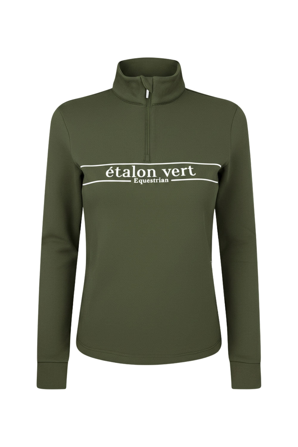 Zip Pullover - Etalon Equestrian - Olive
