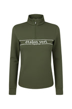 Zip Pullover - Etalon Equestrian - Olive