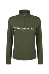 Zip Sweater - Etalon Equestrian - Olive