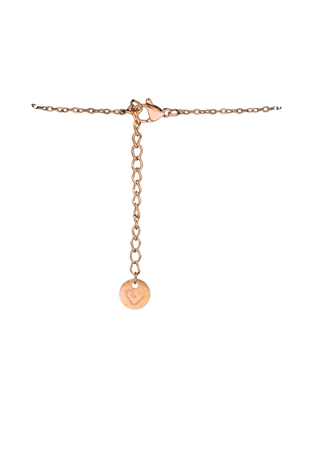 Necklace - Stirrup - Rose Gold