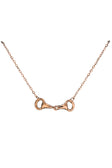 Collier - prothèses dentaires - or rose