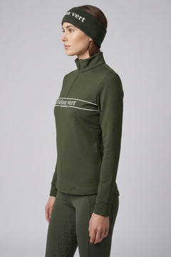 Zip Pullover - Etalon Equestrian - Olive
