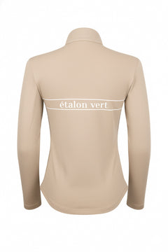 Zip Pullover - Etalon Equestrian - Beige