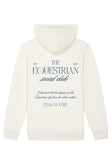Oversize Fit Hoodie - The Equestrian Social Club - OFF White