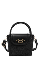 étalon vert x WIND & VIBES Mini Roma Bast Black/Gold - Gebiss