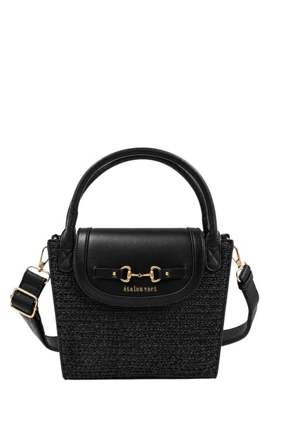étalon vert x WIND & VIBES Mini Roma Bast Black/Gold - Gebiss