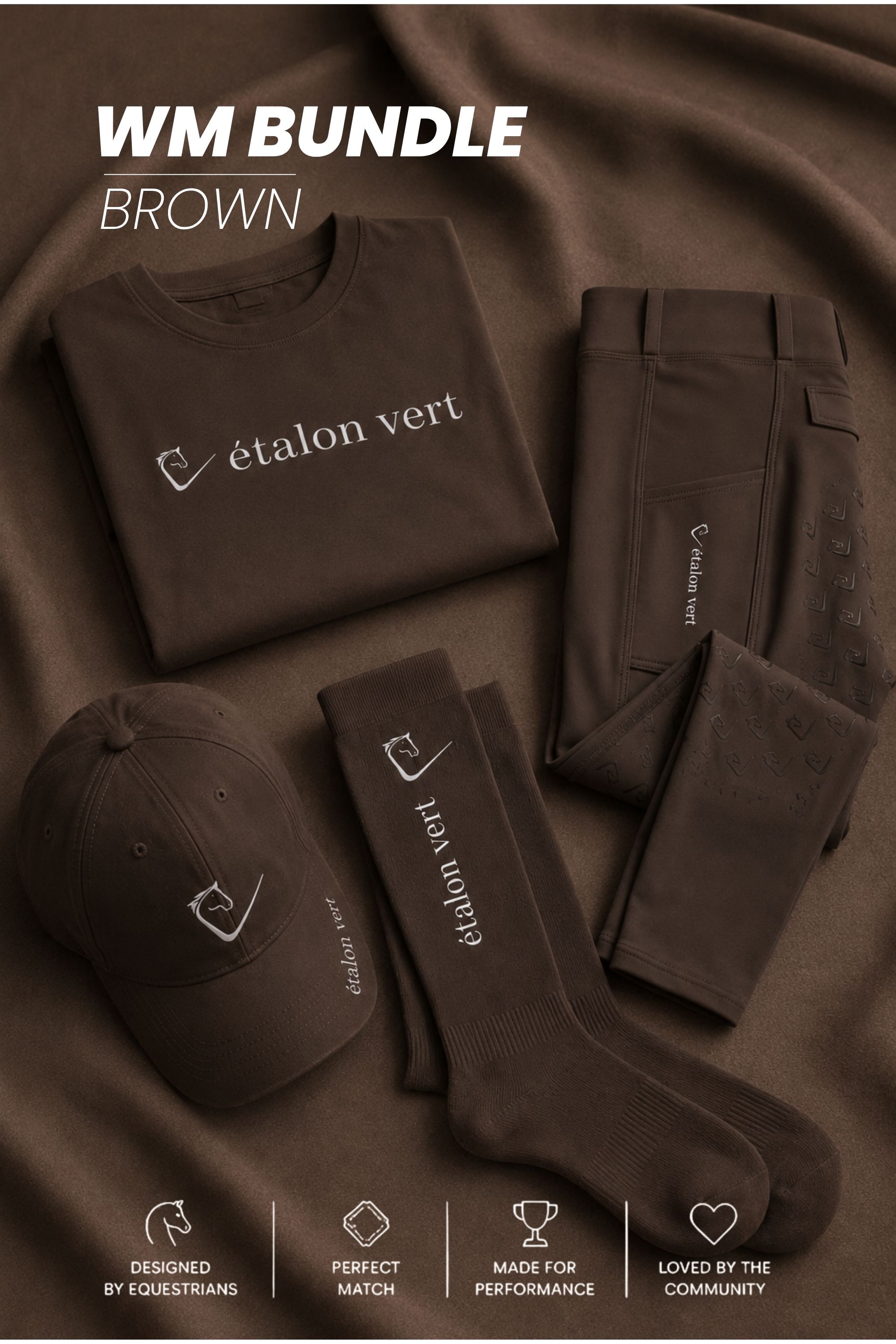 étalon vert WM-Bundle - Brown