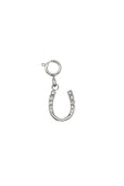 Charm - Hufeisen - Silver
