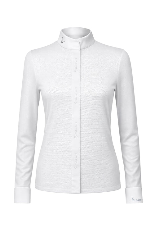 Kannan Turniershirt Langarm - White
