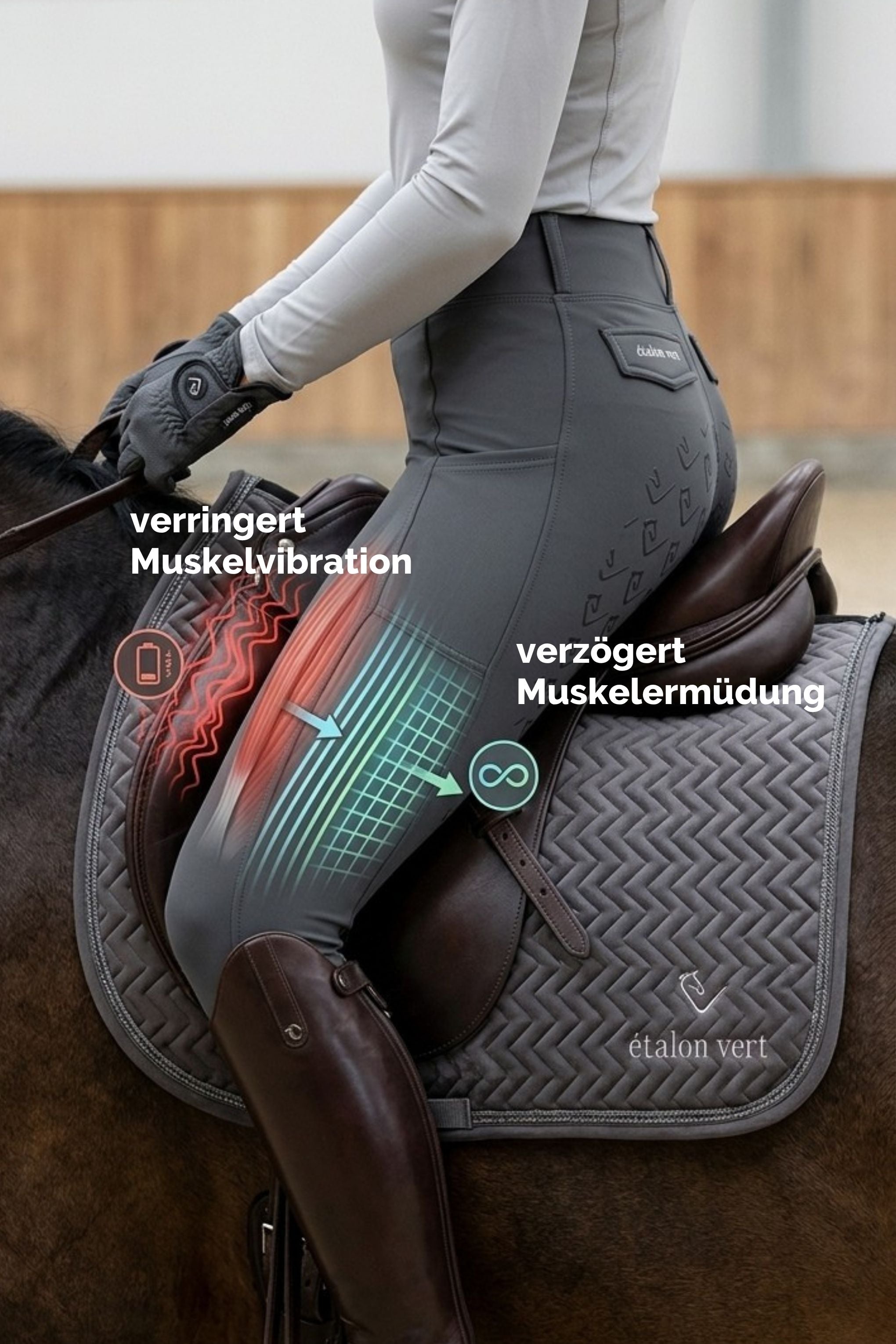 Chacco 2.0 - Compressielegging Fullgrip - Zwart