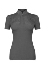 Funktionsshirt Star Gold Kurzarm perforiert - Stone Grey