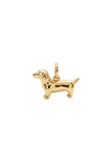 Halskette - Charm - Dackel - Gold
