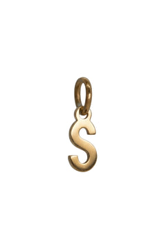 Charm - Buchstaben - Gold