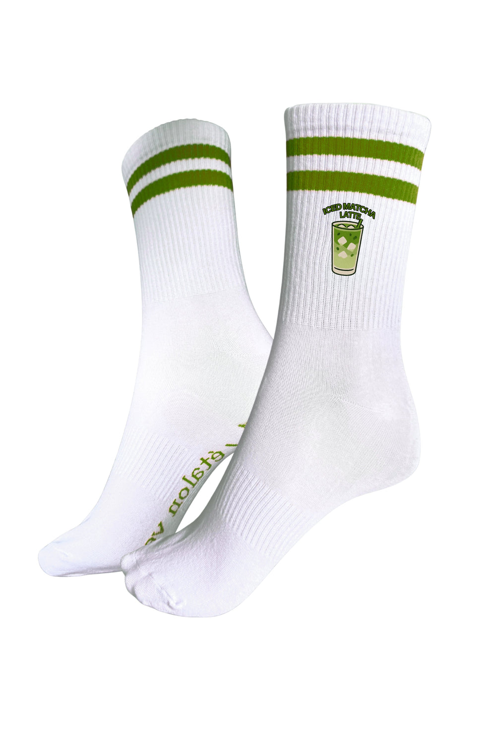 Chaussettes de sport - Icône Matcha Latte glacé