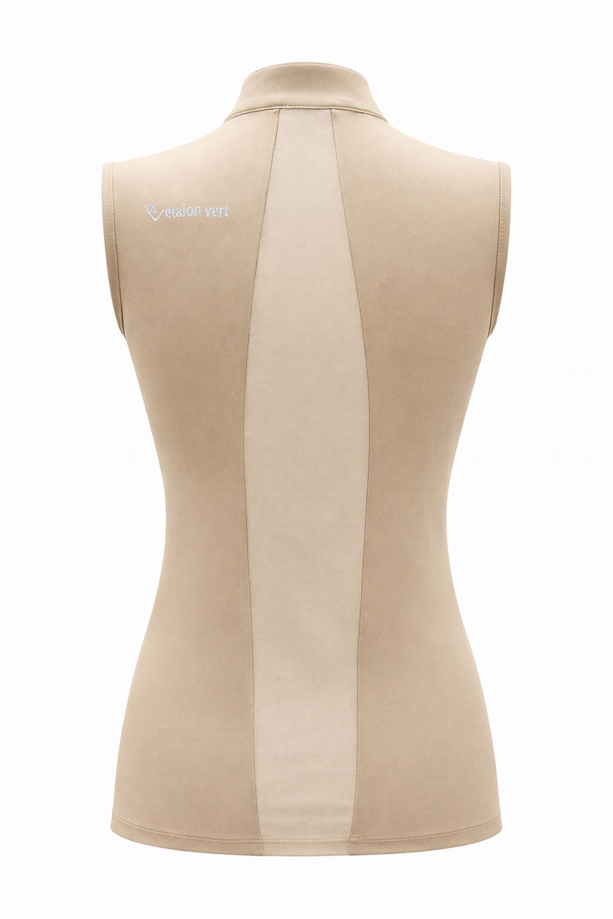 Star Gold Sleeveless Mesh - Beige - Young Riders