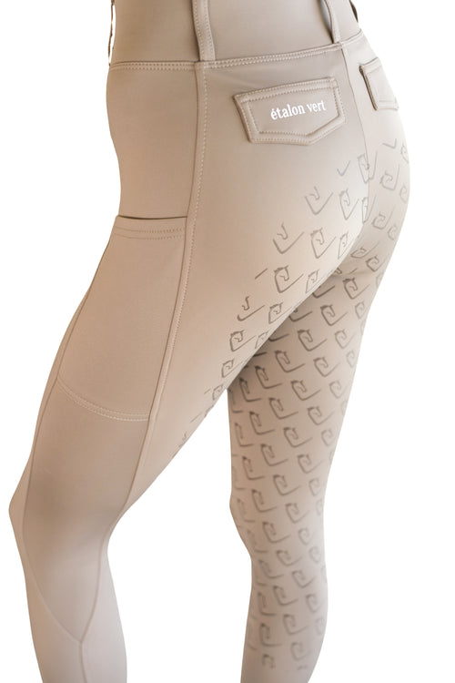 Chacco Recycled Riding Leggings Full Grip 