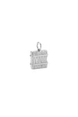 Halskette - Charm - Heu - Silber
