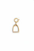 Charm - Steigbügel - Gold