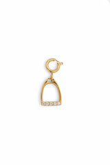 Charm - estribo - dorado