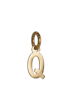 Charm - Buchstaben - Gold