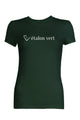 Logo shirt Quiwi Dream - Forrest Green