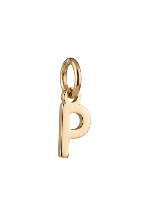 Charm - Buchstaben - Gold