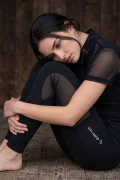 Star Gold Kurzarm Mesh - Black