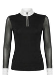 Balou Turniershirt Langarm - Glitter Edition - Black