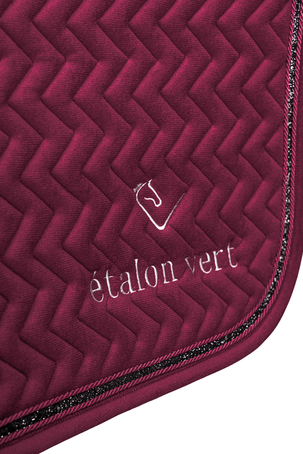 Saddle Pad Jumping - Burgundy Velvet