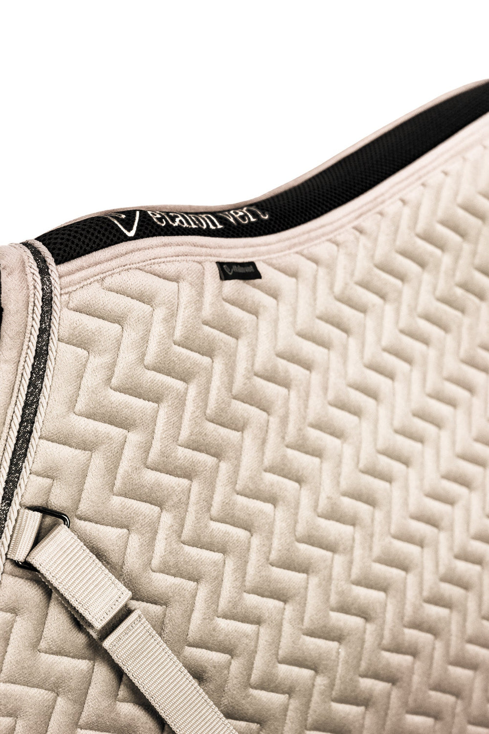 Saddle pad jumping - beige velvet