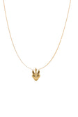 Collier oreilles de mouche - or