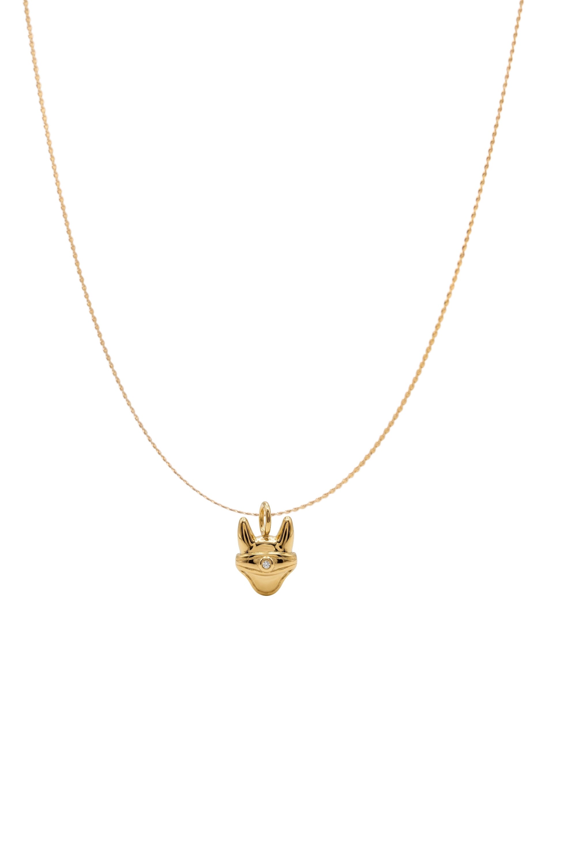 Halskette Fliegenohren - Gold