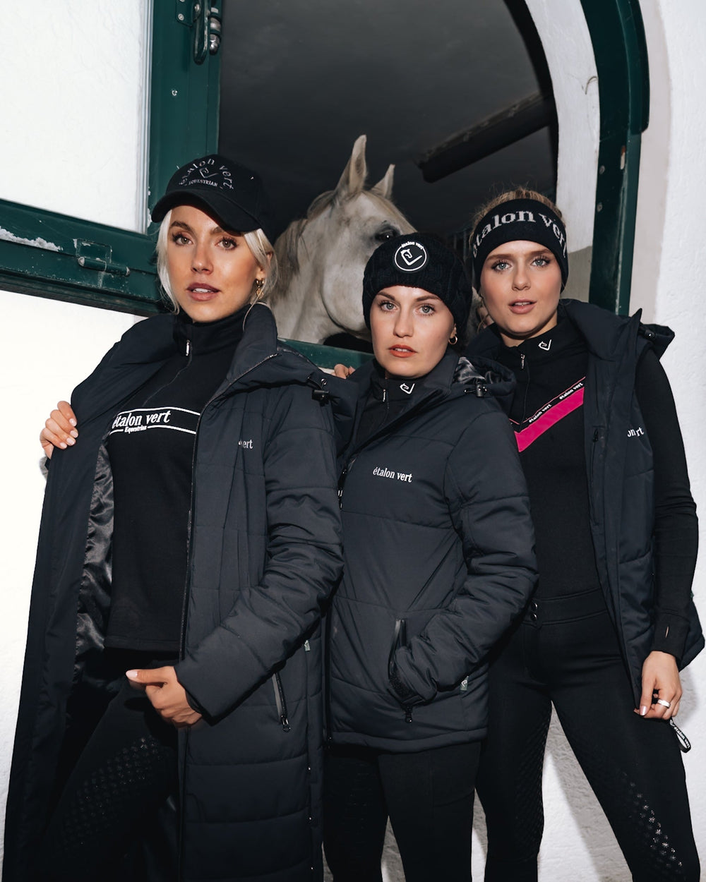 Puffer Jacket - Escudo - Black