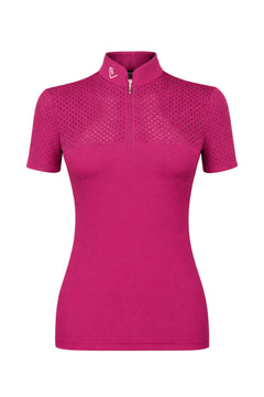 T-shirt fonctionnel Star Gold manches courtes - Very Berry