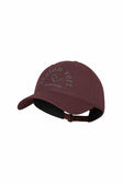 Goldfever Cap Young Riders - Burgundy