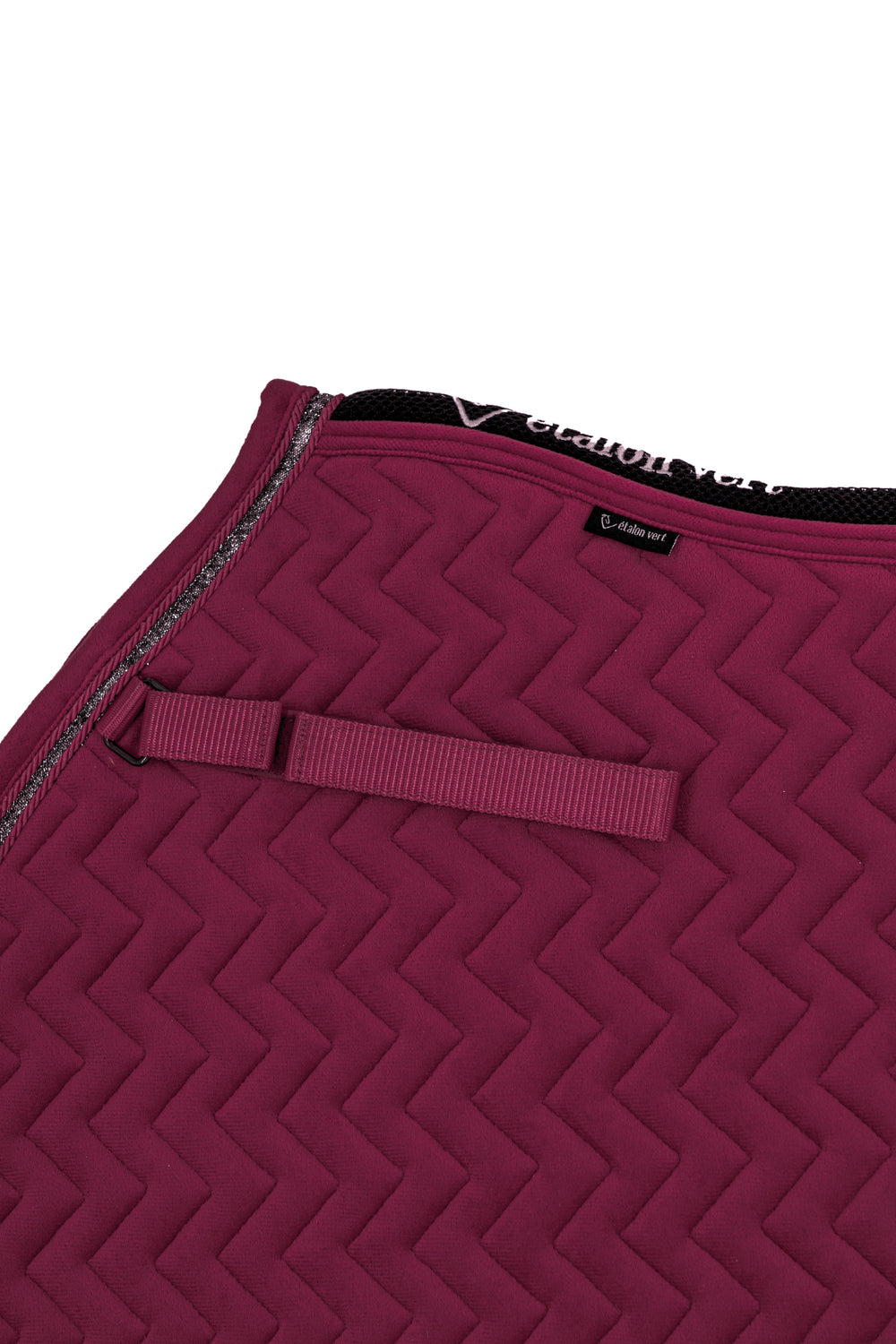 Saddle Pad Jumping - Burgundy Velvet