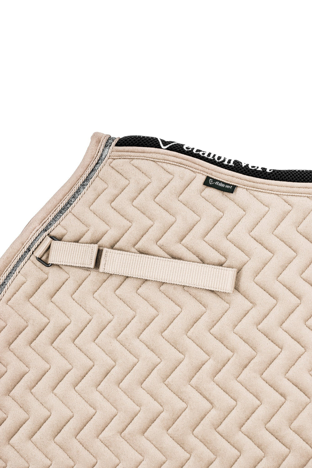 Saddle pad jumping - beige velvet